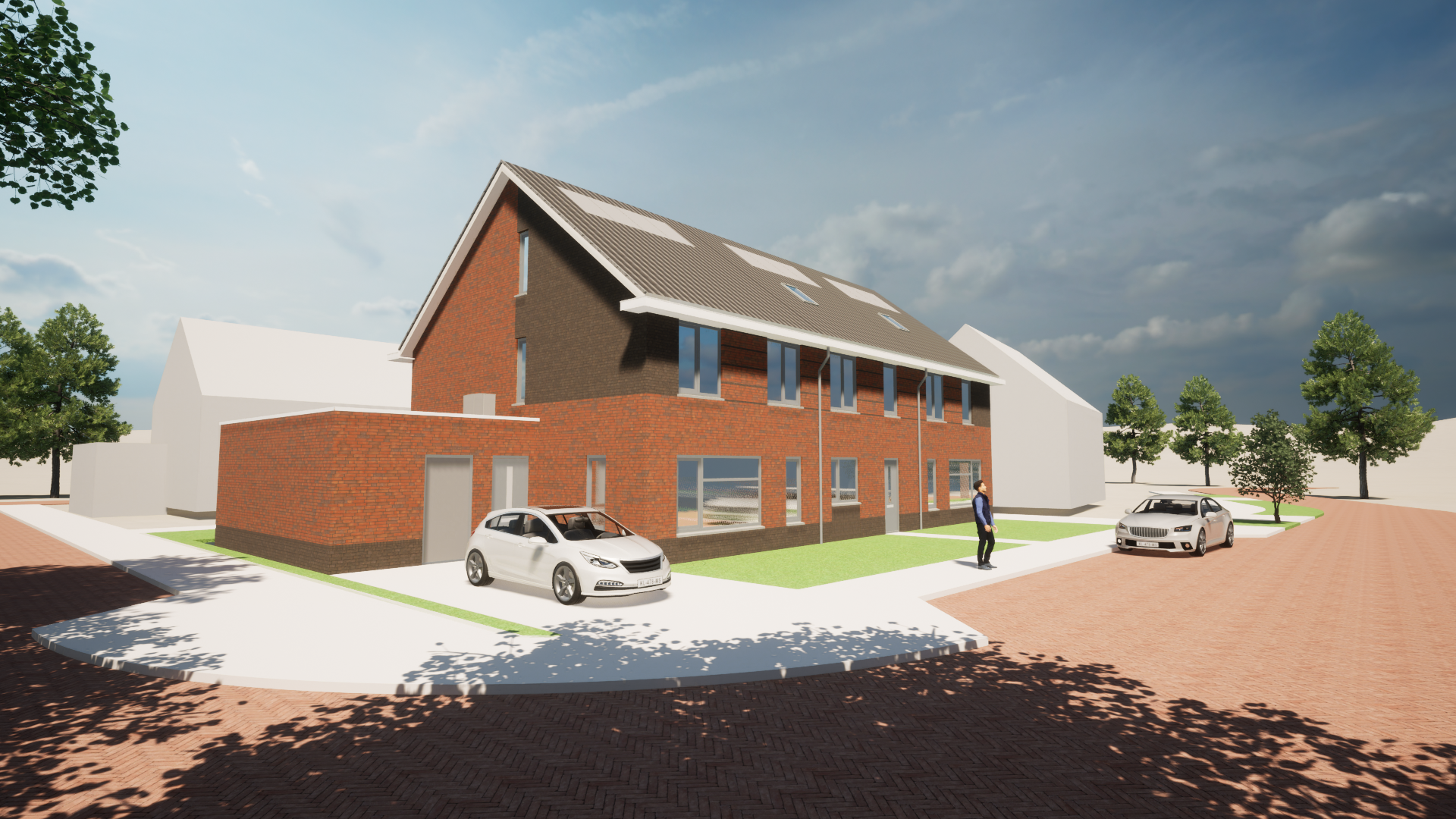 Drie woningen Albergen